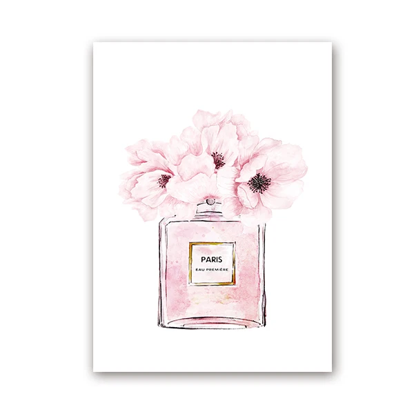 Wall Art Canvas Painting Flowers Vogue Decoration Paintings On the Wall Fashion Book Perfume Bottle Posters Wall Decor
Wall Art Canvas Painting Flowers Vogue Decoration Paintings On the Wall Fashion Book Perfume Bottle Posters Wall Decor