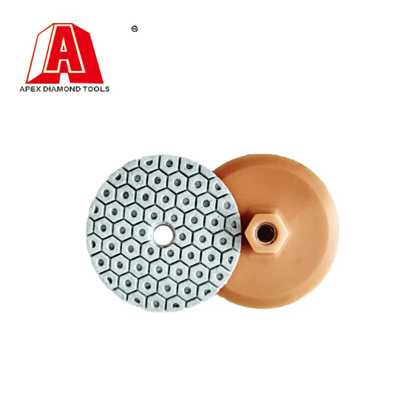 7 pcs 4" Diamond Wet Grinding Disc Polishing Pad +1 pcs Back-up Pad for Marble Stone Ceramic
7 pcs 4" Diamond Wet Grinding Disc Polishing Pad +1 pcs Back-up Pad for Marble Stone Ceramic