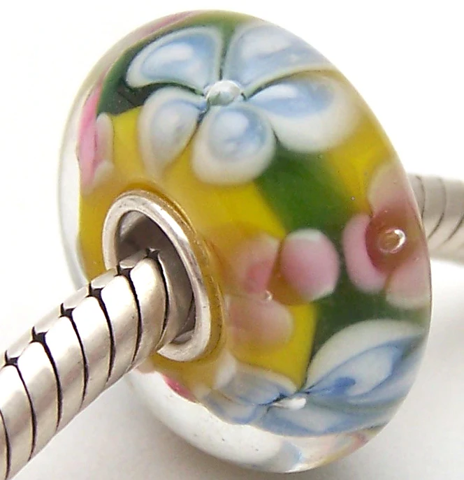 PJG2539 100% S925 Sterling Silver Beads Murano Glass beads Fit European Charms Bracelet charms diy jewelry Lampwork GlassBeads
PJG2539 100% S925 Sterling Silver Beads Murano Glass beads Fit European Charms Bracelet charms diy jewelry Lampwork GlassBeads