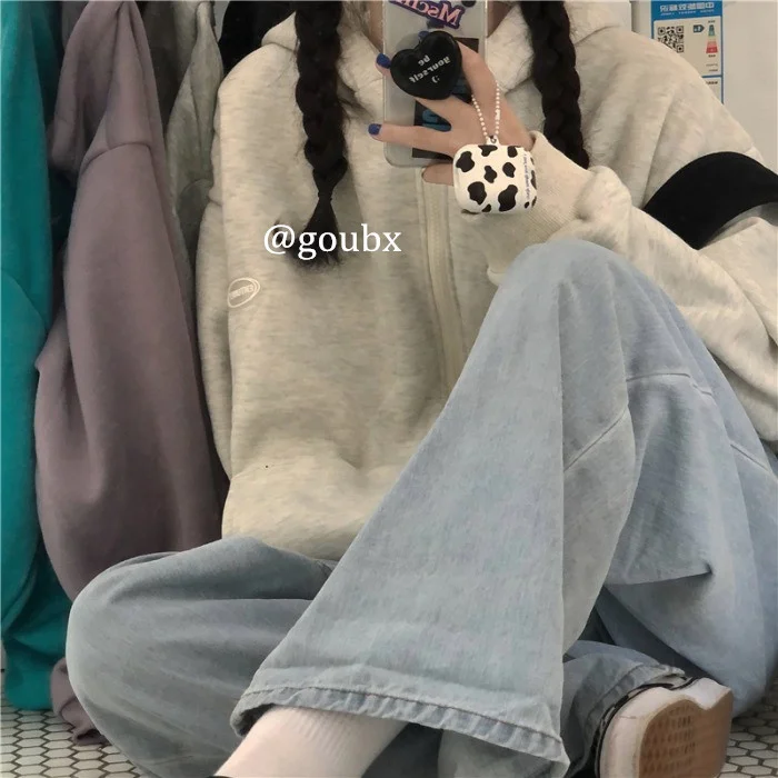 2021spring Autumn Style Loose Style Cardigan Top Women's Hoodie Coat Fashion Rac
2021spring Autumn Style Loose Style Cardigan Top Women's Hoodie Coat Fashion Rac