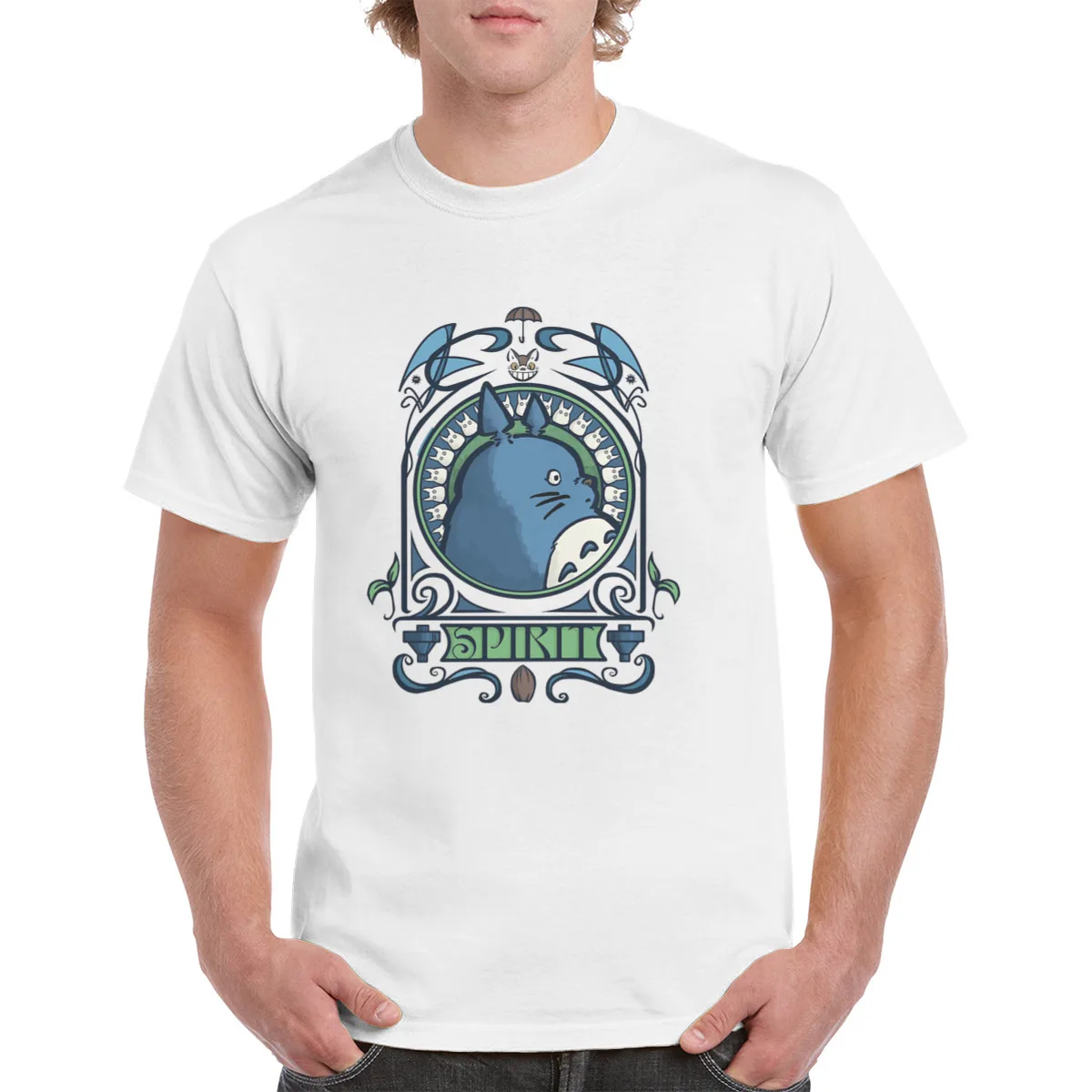 Pop 100% Cotton My Neighbor Totoro t shirt The Neighbor's Bot T-shirt Spirited Away Graphics Tops Oversized clothes female/Man
Pop 100% Cotton My Neighbor Totoro t shirt The Neighbor's Bot T-shirt Spirited Away Graphics Tops Oversized clothes female/Man