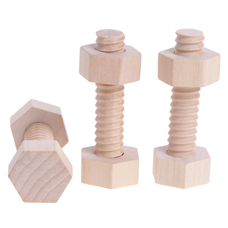Solid Wood Screw Nut Hands-On Teaching Aid Educational Toy Early Education Educational Screw Nut Assembling Wooden Toy For Child
Solid Wood Screw Nut Hands-On Teaching Aid Educational Toy Early Education Educational Screw Nut Assembling Wooden Toy For Child