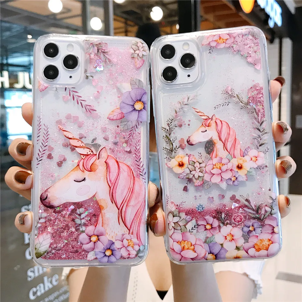 Wreath Unicorn Liquid Phone Case For iPhone X XS 11 12 Mini Pro MAX XR 6 6S 7 8 Plus SE 2020 Dynamic Glitter Quicksand Cover
Wreath Unicorn Liquid Phone Case For iPhone X XS 11 12 Mini Pro MAX XR 6 6S 7 8 Plus SE 2020 Dynamic Glitter Quicksand Cover