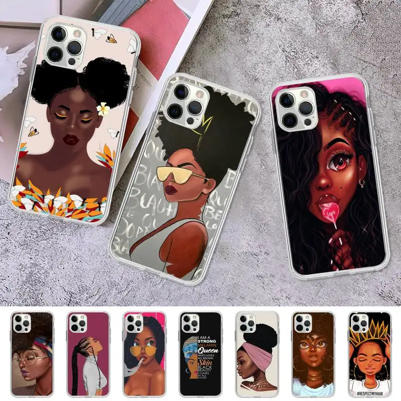 African Girl Art Phone Case for iPhone 11 12 13 mini pro XS MAX 8 7 6 6S Plus X 5S SE 2020 XR case
African Girl Art Phone Case for iPhone 11 12 13 mini pro XS MAX 8 7 6 6S Plus X 5S SE 2020 XR case