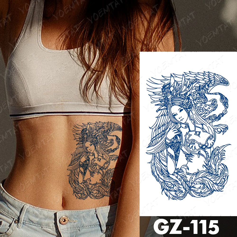 Juice Ink Tattoos Body Art Lasting Waterproof Temporary Tattoo Sticker Geisha Beauty Warrior Tatoo Arm Fake Dragon Line Tatto
Juice Ink Tattoos Body Art Lasting Waterproof Temporary Tattoo Sticker Geisha Beauty Warrior Tatoo Arm Fake Dragon Line Tatto