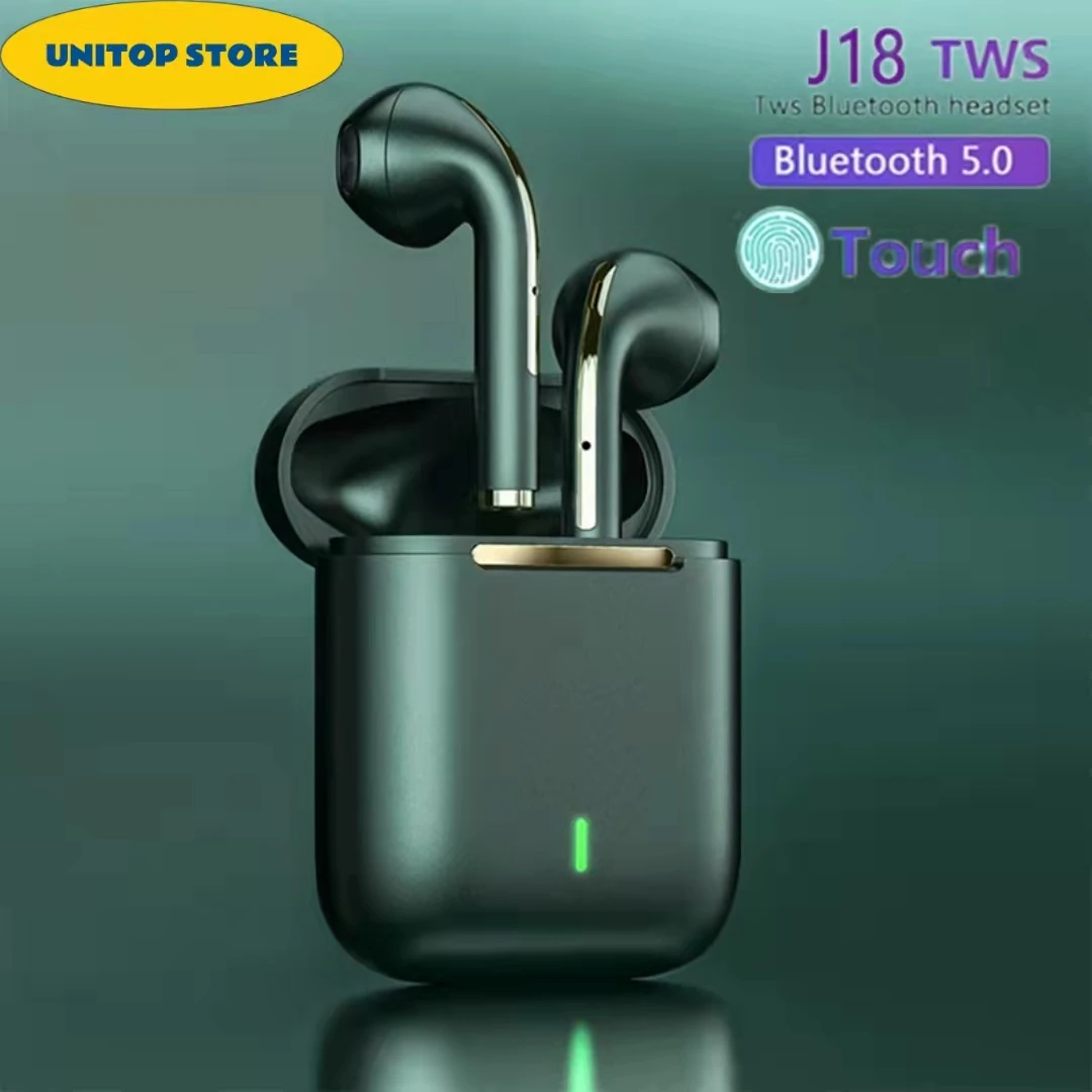 New J18 Wireless Bluetooth Headphones Waterproof Sports In-ear Headset Noise Cancelling Micophone Earbuds For Huawei Xiaomi
New J18 Wireless Bluetooth Headphones Waterproof Sports In-ear Headset Noise Cancelling Micophone Earbuds For Huawei Xiaomi
