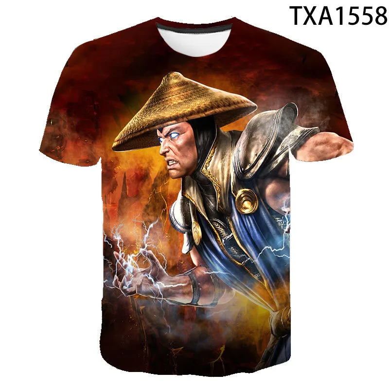 Fashion Movie Mortal Kombat 3D Printed T Shirt Summer Men Women Children Short Sleeve Boy girl Kids Wild Personality Top Tees
Fashion Movie Mortal Kombat 3D Printed T Shirt Summer Men Women Children Short Sleeve Boy girl Kids Wild Personality Top Tees