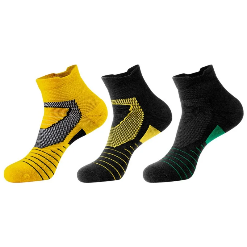 

5 пар спортивных компрессионных носков, уличные баскетбольные, футбольные носки, мужские, женские, мужские, защищающие от пота короткие чулк...