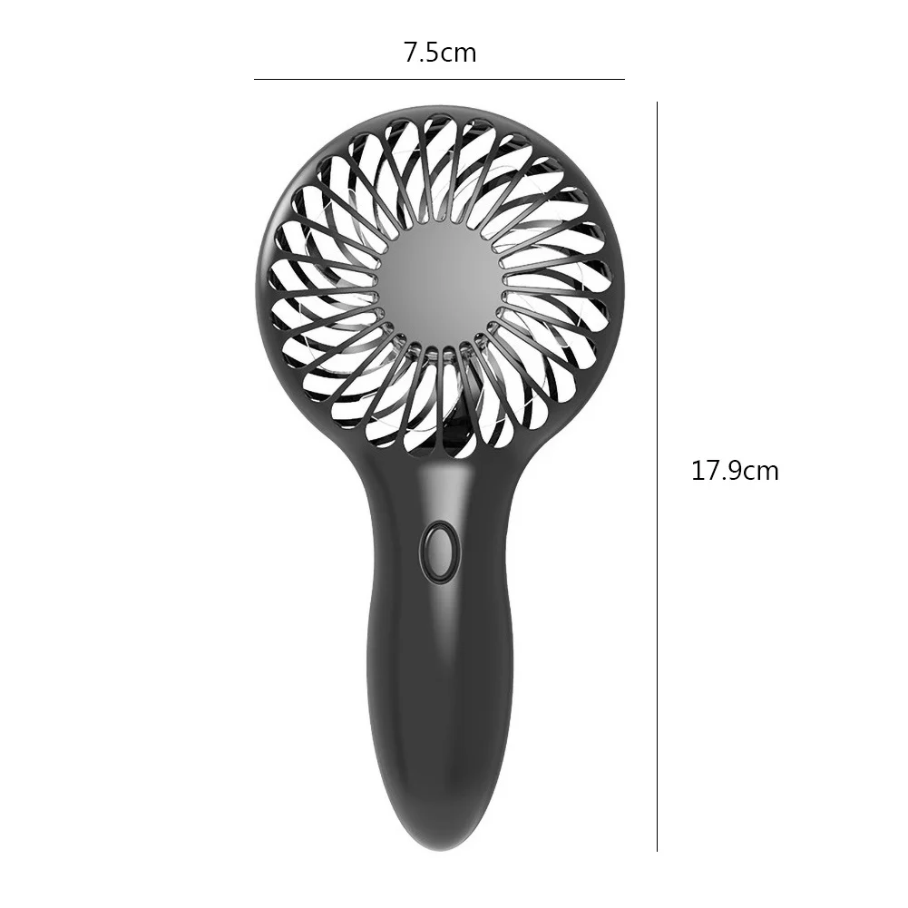 USB Rechargeable Mini Potable Handheld Desktop Air Cooling Fan for Home Office has a built-in rechargeable battery for long-time
USB Rechargeable Mini Potable Handheld Desktop Air Cooling Fan for Home Office has a built-in rechargeable battery for long-time