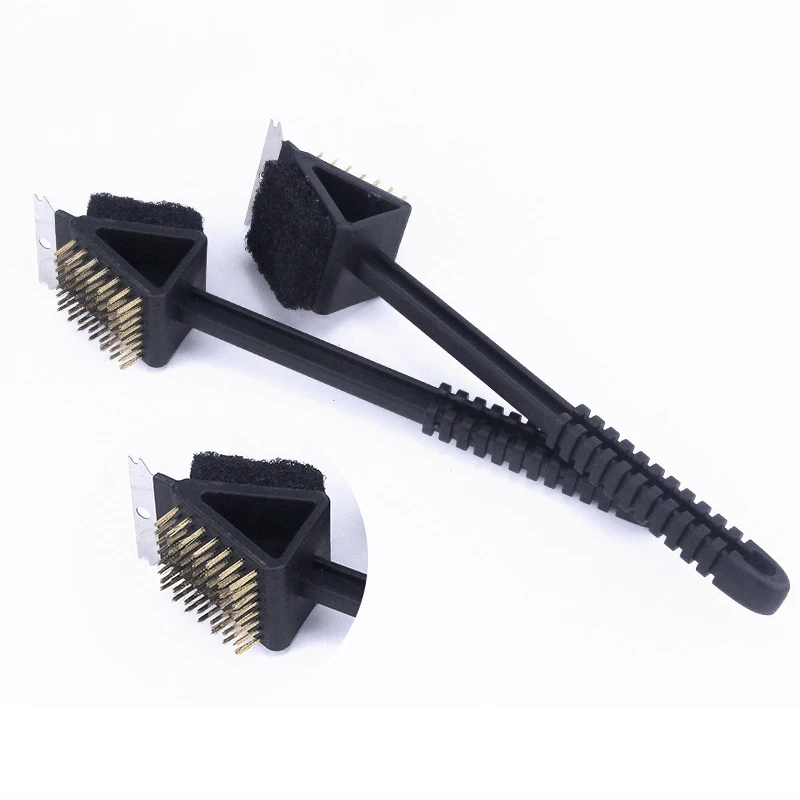 Multi-Purpose Barbecue 3 In 1 Cleaning Brushes Grill Tool Outdoor Camping Bbq Copper Wire Brush Cooking Wash Baking Accessories
Multi-Purpose Barbecue 3 In 1 Cleaning Brushes Grill Tool Outdoor Camping Bbq Copper Wire Brush Cooking Wash Baking Accessories
