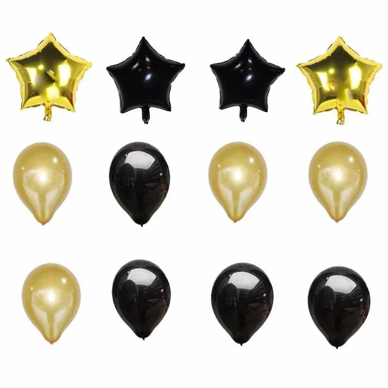 13pcs Large Wine Glass And 18inch Star Foil Balloons Black Gold Globos Birthday Party Decorations Adult Wedding Decor Supplies
13pcs Large Wine Glass And 18inch Star Foil Balloons Black Gold Globos Birthday Party Decorations Adult Wedding Decor Supplies