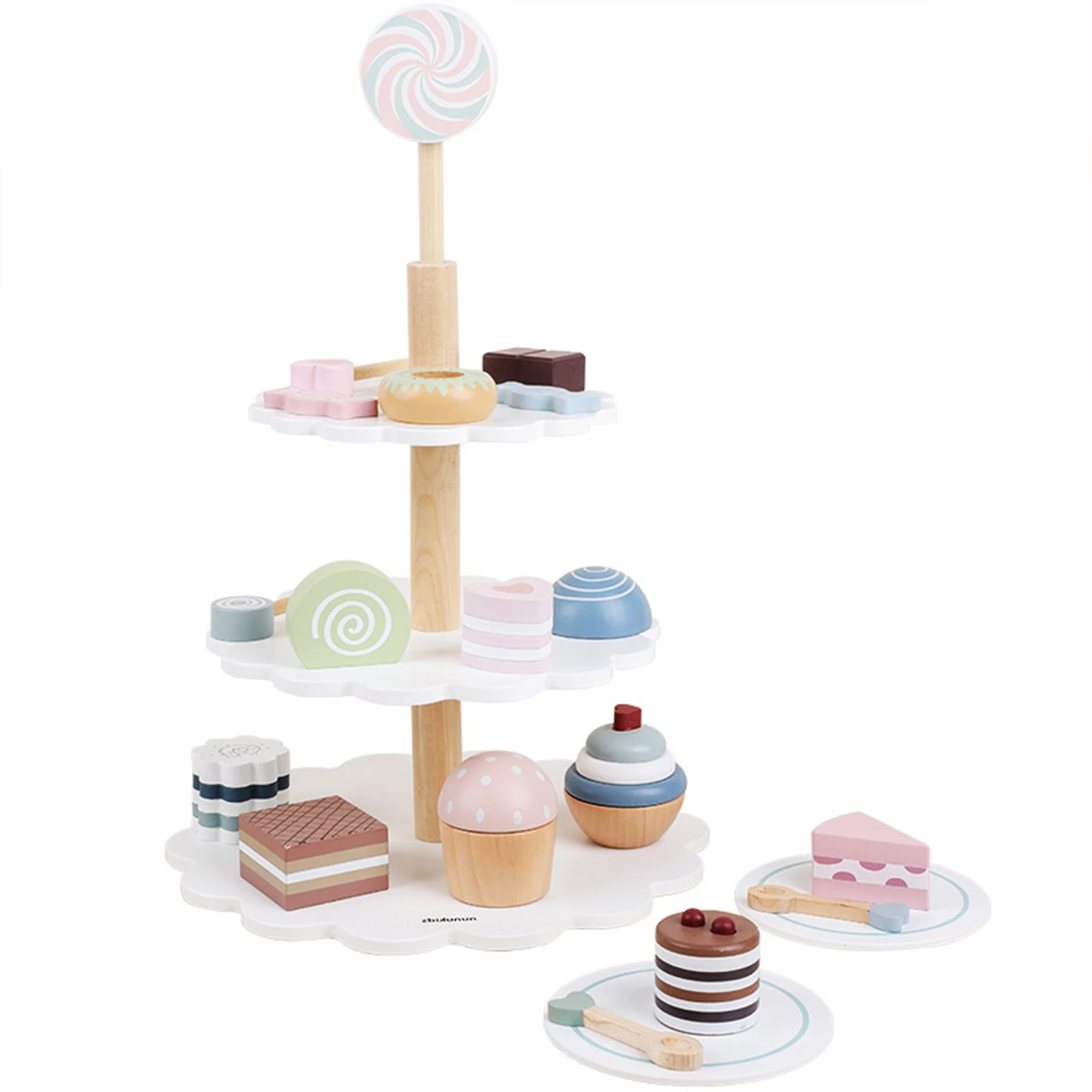 Dessert pretend play Cake tower tea cups Wooden play house toy simulation afternoon tea toy set birthday gift 2 types For classy
Dessert pretend play Cake tower tea cups Wooden play house toy simulation afternoon tea toy set birthday gift 2 types For classy