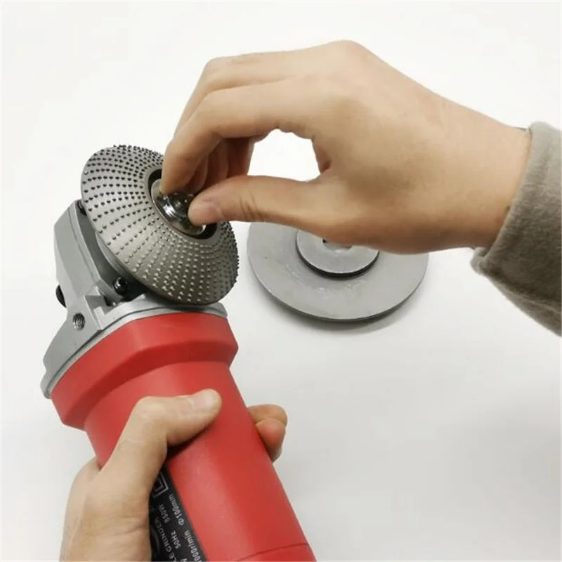 Wood Grinding Wheel Angle Grinder Disc Wood Carving Sanding Steel Disc Abrasive Tool for Angle Tungsten Carbide Coating Bore
Wood Grinding Wheel Angle Grinder Disc Wood Carving Sanding Steel Disc Abrasive Tool for Angle Tungsten Carbide Coating Bore