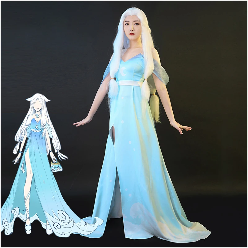 Игровое небо светильник Косплей Костюм небо светильник ожидает волшебного сезона ОКЕАН платье Хэллоуин Карнавал Униформа на заказ 
Игровое небо светильник Косплей Костюм небо светильник ожидает волшебного сезона ОКЕАН платье Хэллоуин Карнавал Униформа на заказ