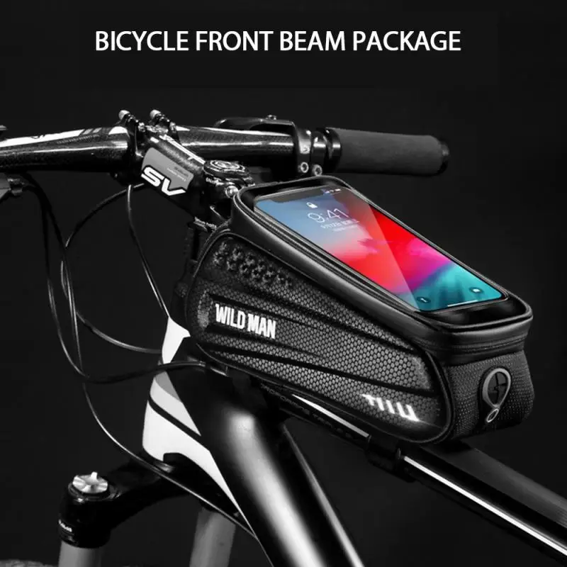 Rainproof MTB Bicycle Bag Cycling Frame Front Top Tube Touchscreen Phone Bag Reflective Phone Case Cycling MTB Bike Accessories
Rainproof MTB Bicycle Bag Cycling Frame Front Top Tube Touchscreen Phone Bag Reflective Phone Case Cycling MTB Bike Accessories