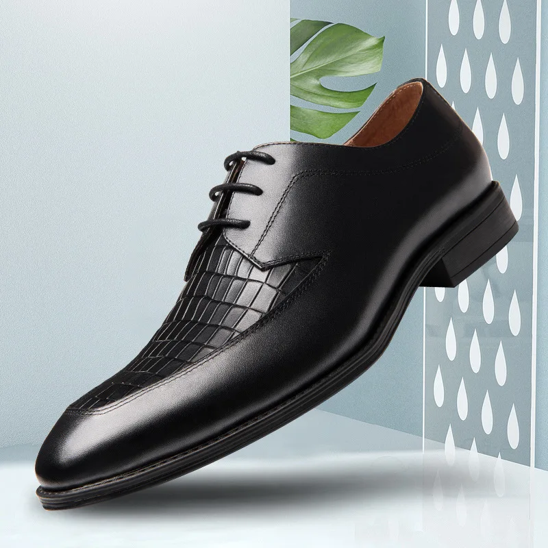 2020 men's formal business office shoes high end European and American men's shoes leather top leather handmade shoes
2020 men's formal business office shoes high end European and American men's shoes leather top leather handmade shoes