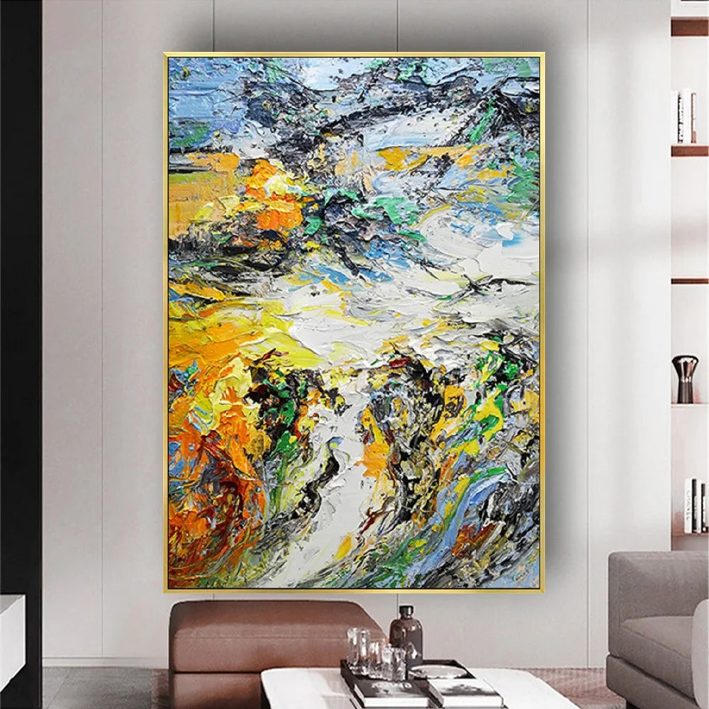 Famous artist Handmade Oil Painting Canvas Wall Art Oil Paintings Thick oil texture Canvas Abstract Art Home Decor Wall Pictures
Famous artist Handmade Oil Painting Canvas Wall Art Oil Paintings Thick oil texture Canvas Abstract Art Home Decor Wall Pictures
