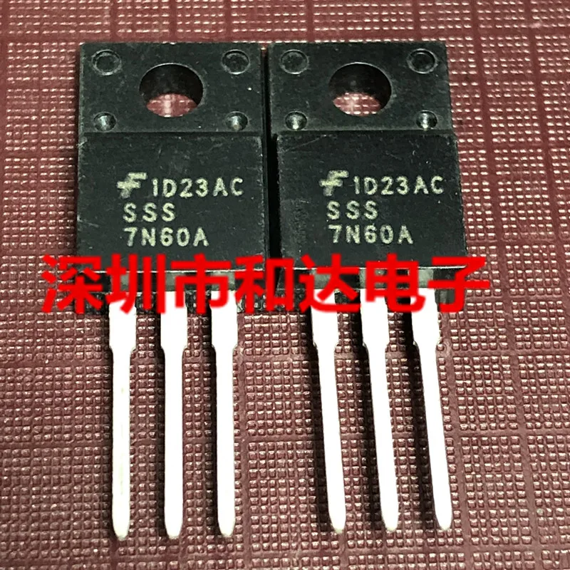 5pcs SSS7N60A TO-220F 600V 4A 
5pcs SSS7N60A TO-220F 600V 4A