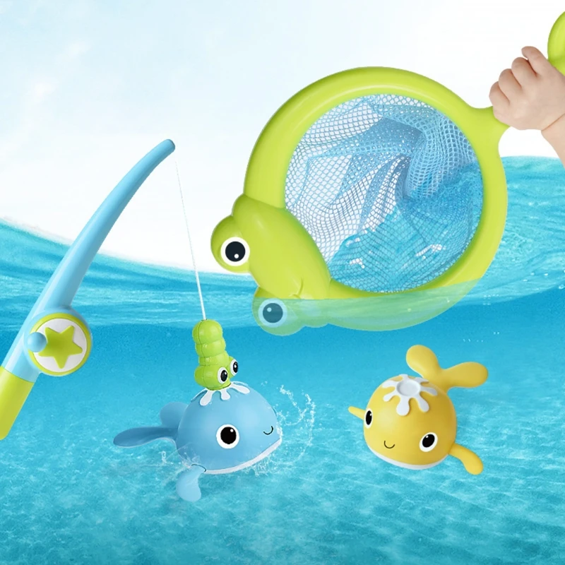 Baby Bathtub Floating Toys Children's Fishing Toys Educational Set Toys for Toddlers Kids Boys Girls Water Squirt Toys
Baby Bathtub Floating Toys Children's Fishing Toys Educational Set Toys for Toddlers Kids Boys Girls Water Squirt Toys