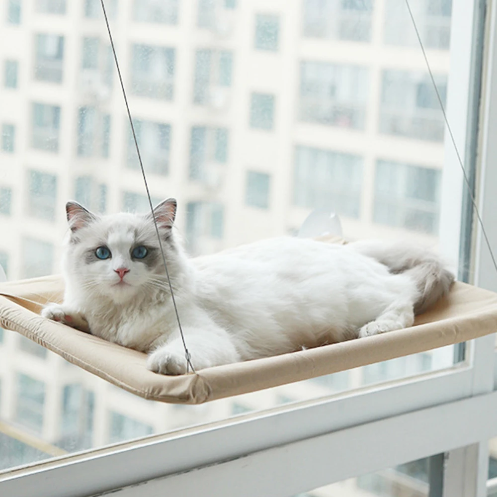 Cat Hammock Pet Hanging Beds Comfortable Sunny Seat Window Mount Bearing 20kg Pet Bed Shelf Seat Removable Cover Cat Accessories
Cat Hammock Pet Hanging Beds Comfortable Sunny Seat Window Mount Bearing 20kg Pet Bed Shelf Seat Removable Cover Cat Accessories