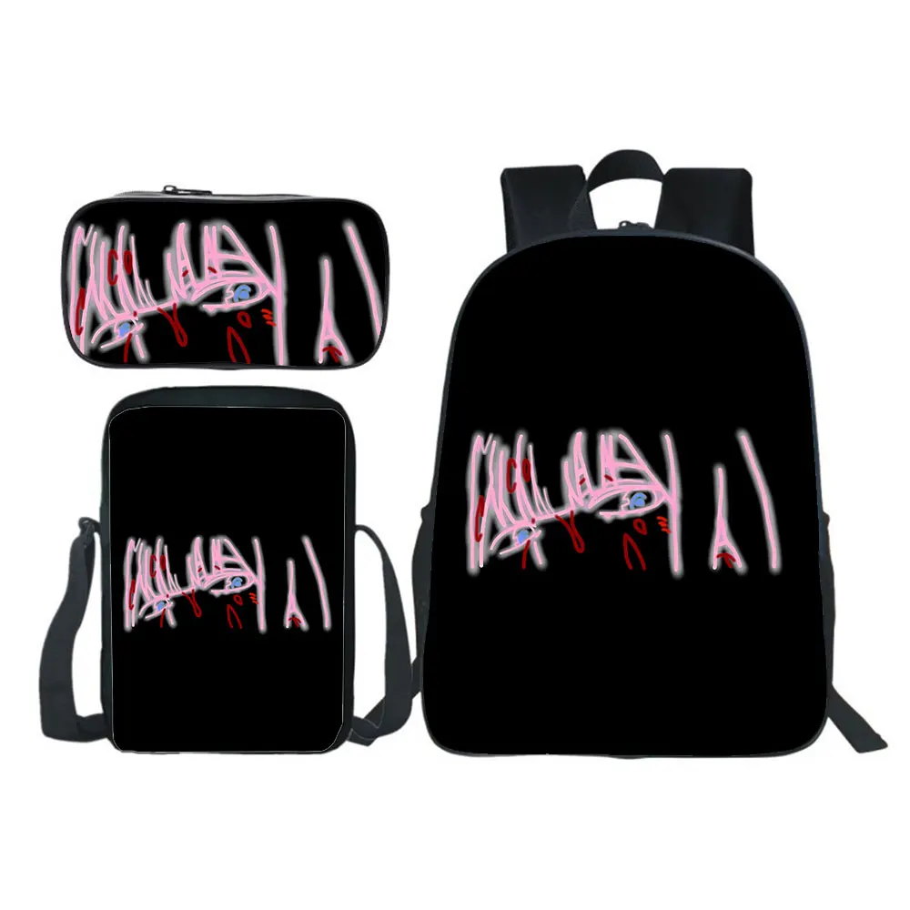 Anime DARLING in the FRANXX Backpack 3pcs Set Boy Girl SchoolBag Teens Bookbag Kid Rucksack Gift(backpack+shouder Bag+pen Bag)
Anime DARLING in the FRANXX Backpack 3pcs Set Boy Girl SchoolBag Teens Bookbag Kid Rucksack Gift(backpack+shouder Bag+pen Bag)