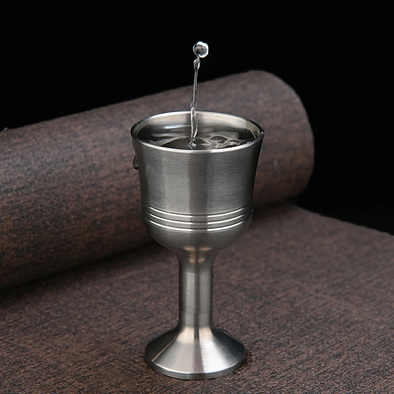 Light Weight Outdoor Cup Titanium Alloy Cup Tableware Hiking Travel Wine Cup Titanium Goblet
Light Weight Outdoor Cup Titanium Alloy Cup Tableware Hiking Travel Wine Cup Titanium Goblet