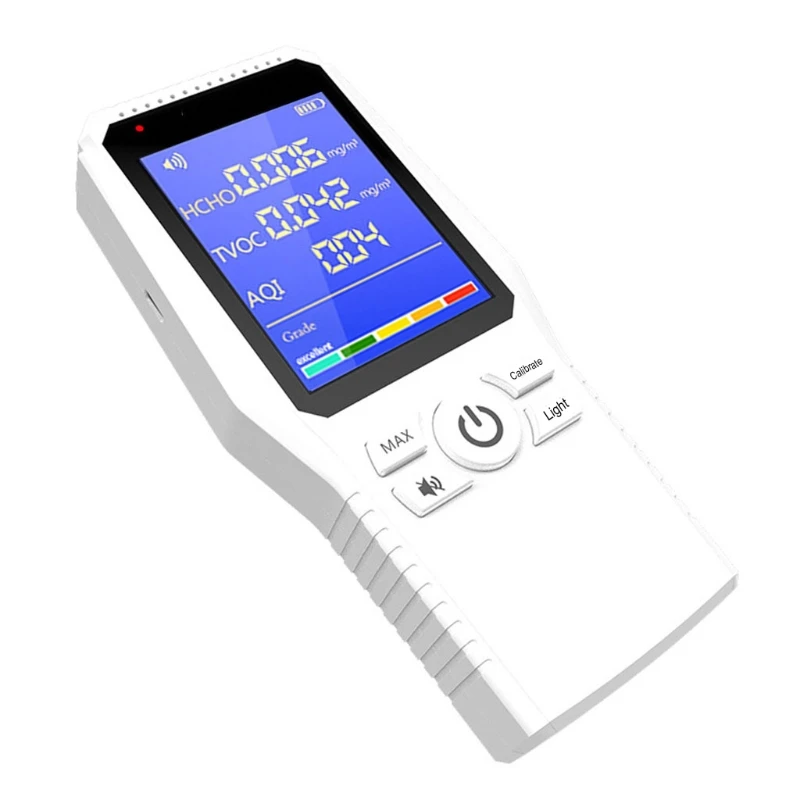 Accurate Air Quality Analyzer Handhold HCHO TVOC AQI Tester Pollution Meter 28GF
Accurate Air Quality Analyzer Handhold HCHO TVOC AQI Tester Pollution Meter 28GF