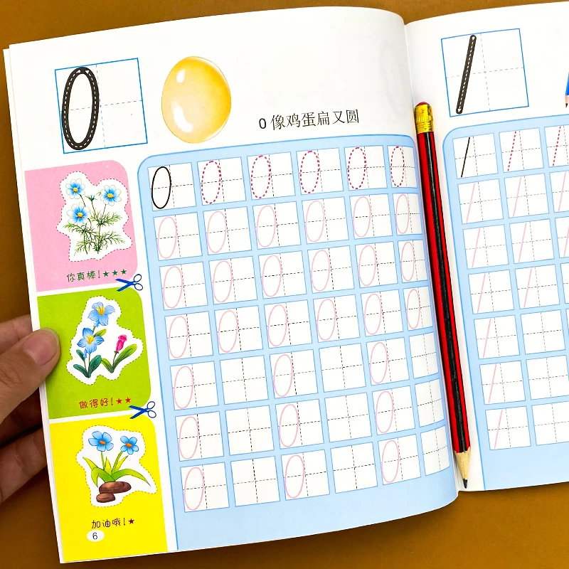 2021 Children's Pencil Trace Red 0-10 Numbers Copybook Learning Math Exercise Copybook For Kids Children Textbook Math Book
2021 Children's Pencil Trace Red 0-10 Numbers Copybook Learning Math Exercise Copybook For Kids Children Textbook Math Book