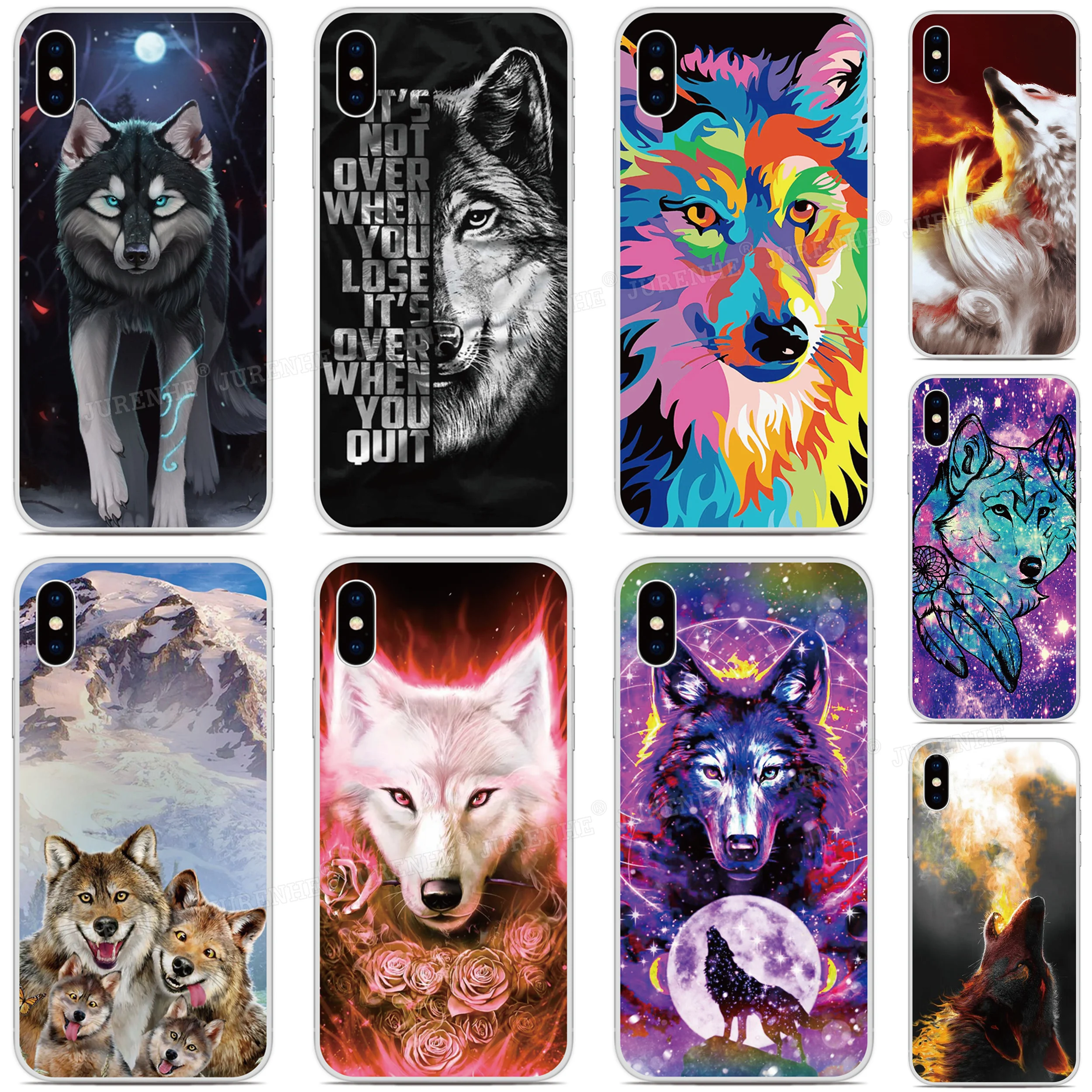 

Art Wolf Back Cover For Alcatel 3 3L 3V 3X 1 3C 1C 1X 1V 1S 2019 Soft TPU Case For Alcatel 1SE 1S 1V 3L 3C 1A 1B 2020 Phone Case