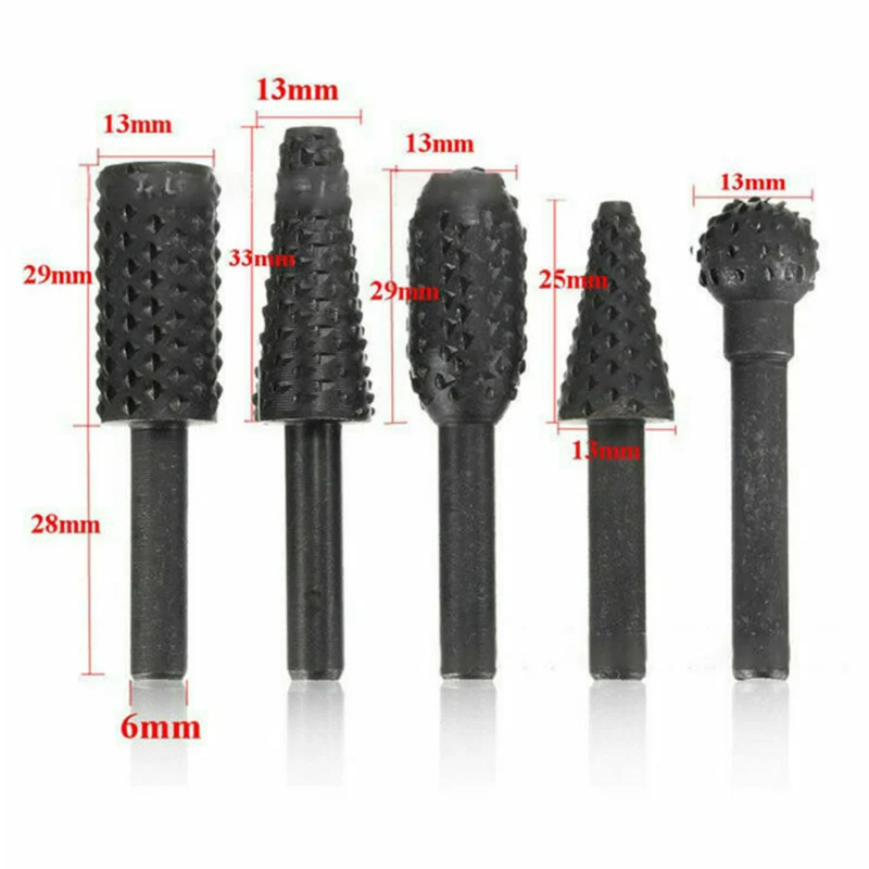5pcs/set Home & Living Tool Steel Burr Wood Rasp Drill Bits Rotary Bit Spiral Wood Size File Rasp 1/4 Inch DAG-ship
5pcs/set Home & Living Tool Steel Burr Wood Rasp Drill Bits Rotary Bit Spiral Wood Size File Rasp 1/4 Inch DAG-ship