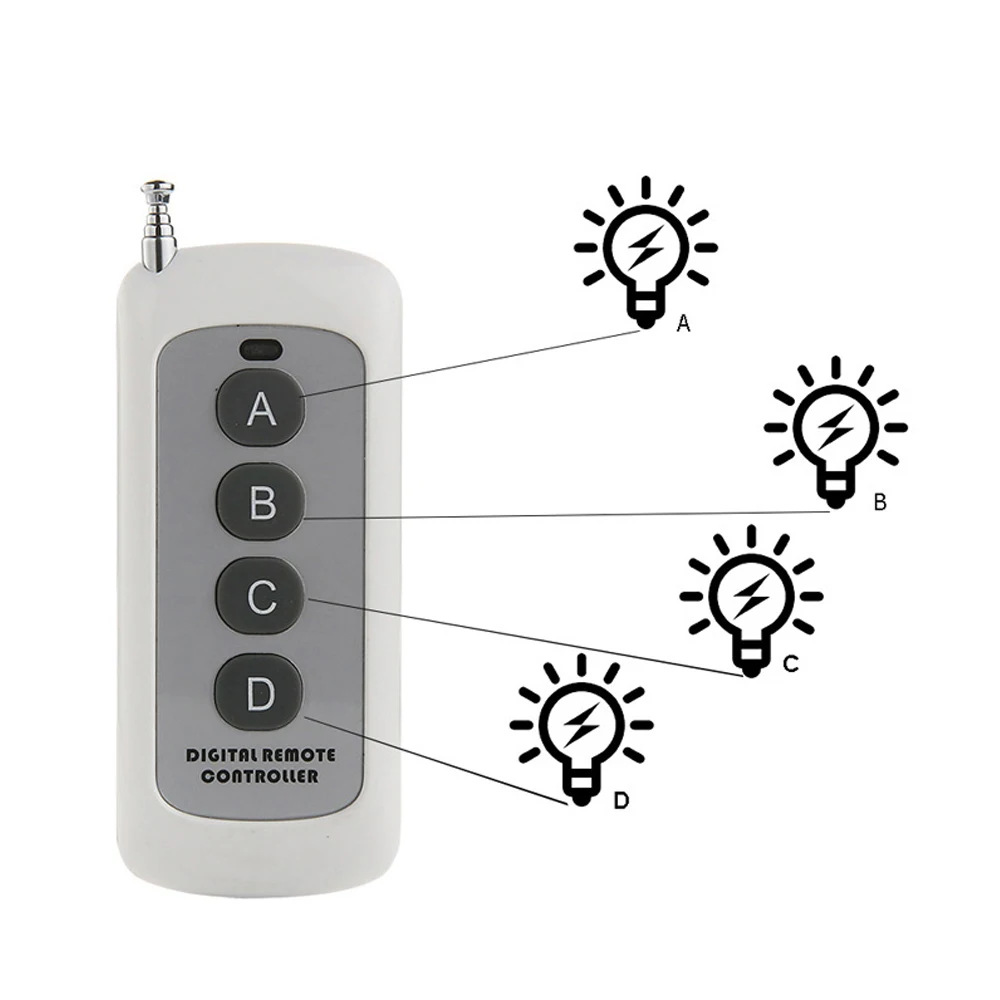 Auto Remote Control Wireless Presenter Replaces RF Module 433 Mhz DC 12V Holder
Auto Remote Control Wireless Presenter Replaces RF Module 433 Mhz DC 12V Holder