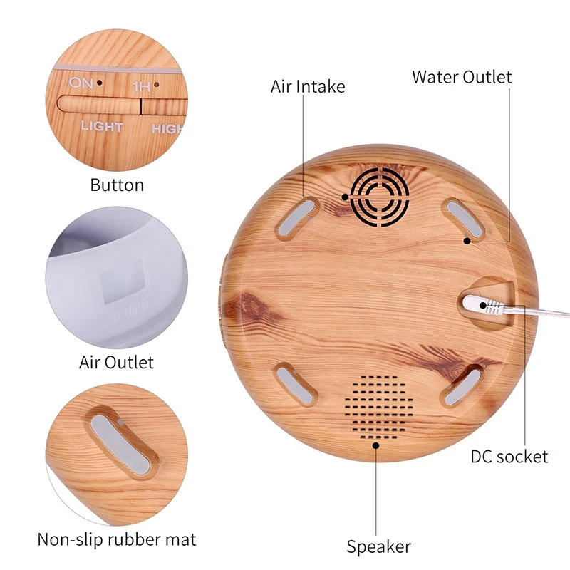 Essential Oil Diffuser with Speaker, 400Ml Aroma Diffuser Cool Mist Ultrasonic Humidifier for Baby Room Yoga Spa
Essential Oil Diffuser with Speaker, 400Ml Aroma Diffuser Cool Mist Ultrasonic Humidifier for Baby Room Yoga Spa