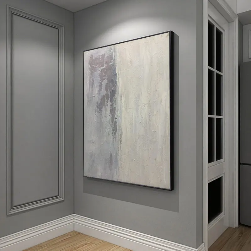 Handmade Abstract Painting Canvas Art Wall Painting Home Decor Modern Minimalist Art Gray Painting Pictures Decorated Small Room
Handmade Abstract Painting Canvas Art Wall Painting Home Decor Modern Minimalist Art Gray Painting Pictures Decorated Small Room