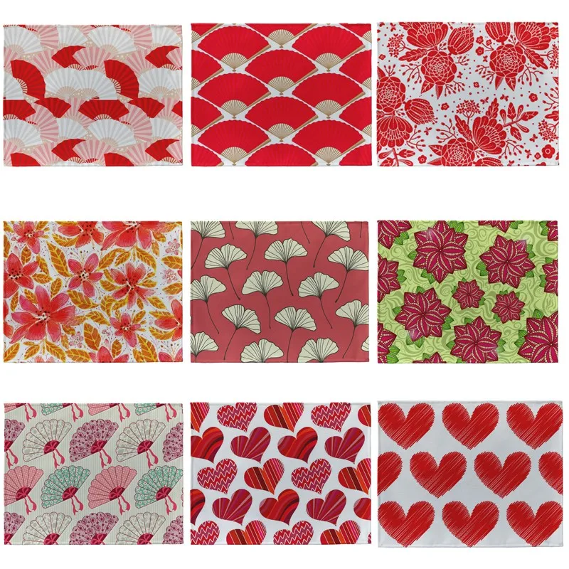 Pink Placemat For Dining Table Kitchen Mats Bowl Cup Pad Home Decoration Red Heart Linen Placemats Coasters Placemat
Pink Placemat For Dining Table Kitchen Mats Bowl Cup Pad Home Decoration Red Heart Linen Placemats Coasters Placemat