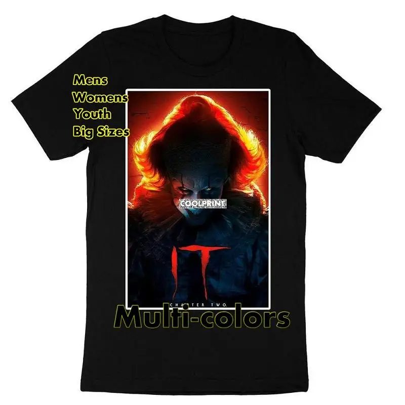 PENNYWISE, модные футболки с изображением клоуна, модные мужские футболки оверсайз с оригинальным графическим рисунком
PENNYWISE, модные футболки с изображением клоуна, модные мужские футболки оверсайз с оригинальным графическим рисунком
