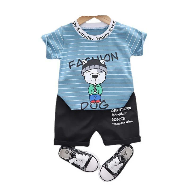 New Summer Children Girls Cartoon Clothes Baby Boys Cotton Shirt Shorts 2Pcs/sets Kids Infant Clothing Toddler Casual Tracksuit
New Summer Children Girls Cartoon Clothes Baby Boys Cotton Shirt Shorts 2Pcs/sets Kids Infant Clothing Toddler Casual Tracksuit