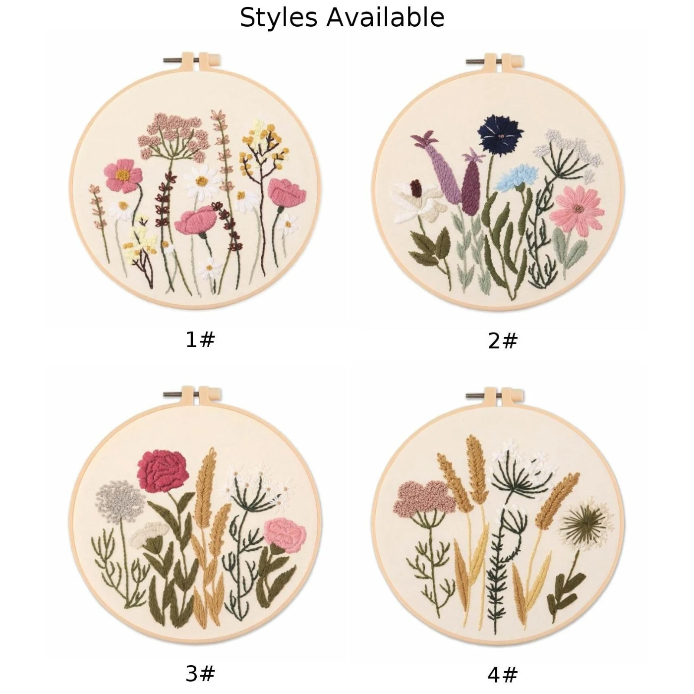 1pc Beginner Needlework Kits Cross Stitch Series Flower Embroidery Set Handmade DIY Handicrafts Sewing Supplies
1pc Beginner Needlework Kits Cross Stitch Series Flower Embroidery Set Handmade DIY Handicrafts Sewing Supplies