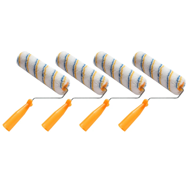 4Pcs Paint Brushes Wall Ceiling DIY Roller Paint Brush Painting Brushes Painting Tools for Home Dorm Office
4Pcs Paint Brushes Wall Ceiling DIY Roller Paint Brush Painting Brushes Painting Tools for Home Dorm Office