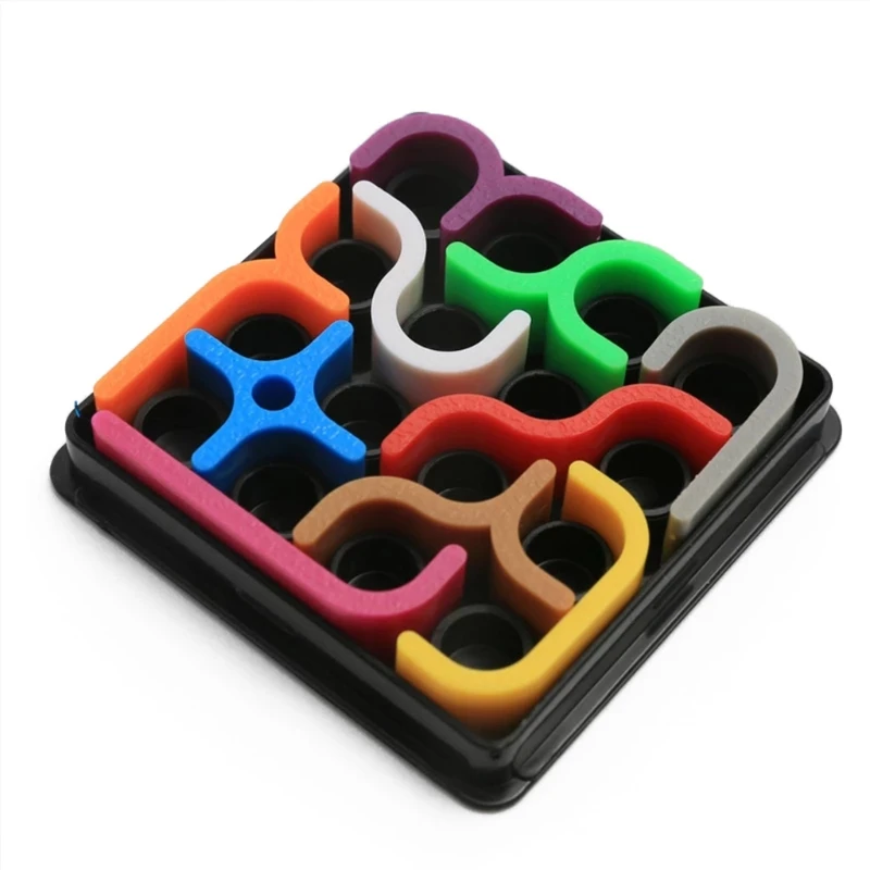 Montessori Toy 3D Puzzle Cube Easy Tangram Matrix Jigsaw for Activity Center Plastic Busy Board for Kid Adults Long Trip
Montessori Toy 3D Puzzle Cube Easy Tangram Matrix Jigsaw for Activity Center Plastic Busy Board for Kid Adults Long Trip