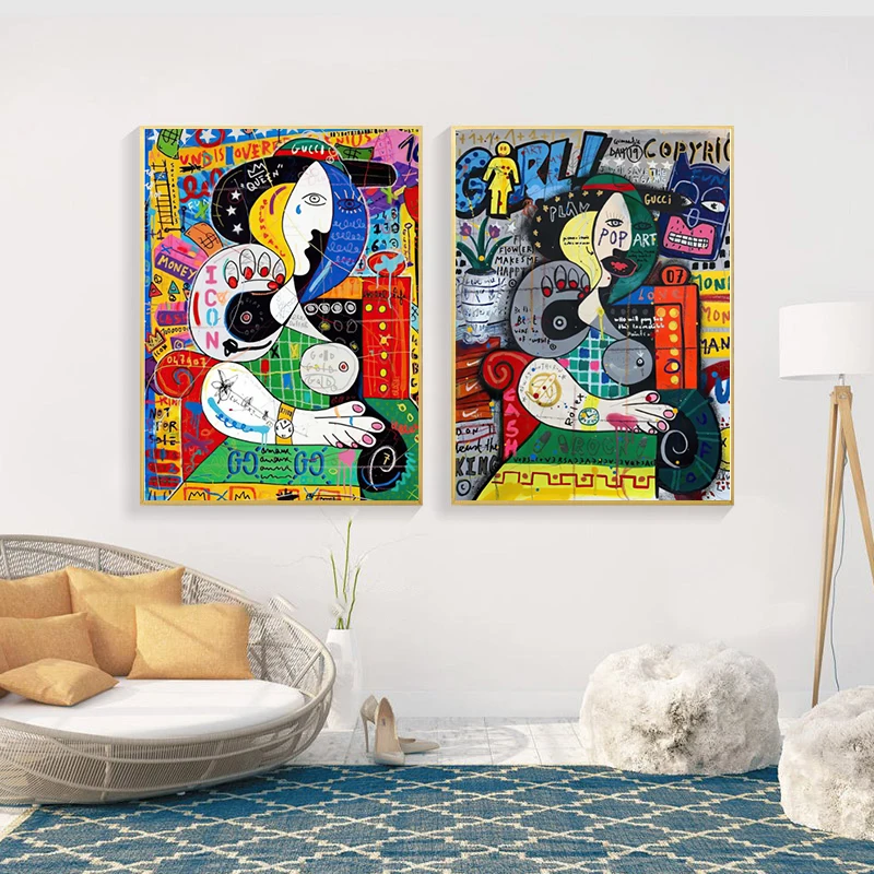 Street Graffiti Wall Art Colorful Canvas Paintings Decorative On The Wall Art Picture Posters And Prints For Home Cuadros Decor
Street Graffiti Wall Art Colorful Canvas Paintings Decorative On The Wall Art Picture Posters And Prints For Home Cuadros Decor