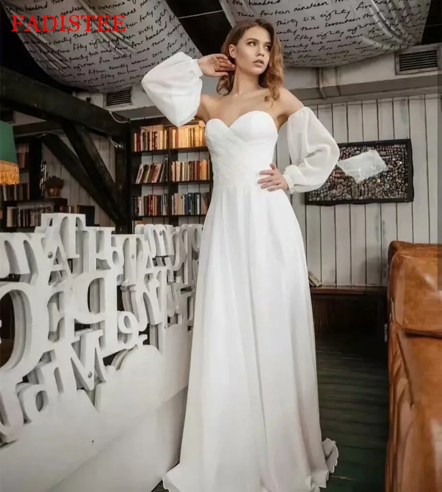 Платье 2021 Vestido De Novia Boho Свадебное платье Сексуальная возлюбленная длинная шифоновая блузка с рукавами-фонариками; С Свадебные платья Праздн...
Платье 2021 Vestido De Novia Boho Свадебное платье Сексуальная возлюбленная длинная шифоновая блузка с рукавами-фонариками; С Свадебные платья Праздн...