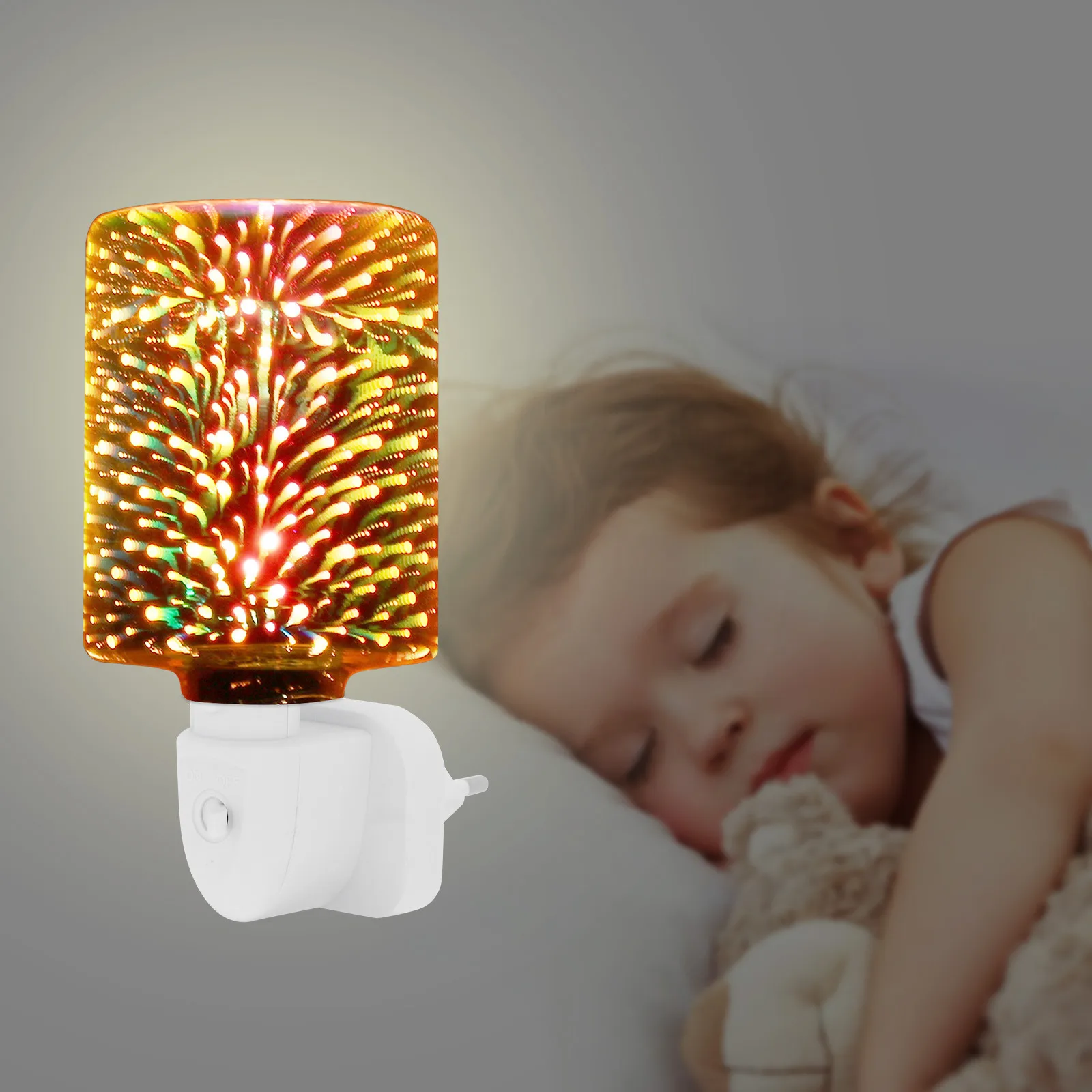 Fragrance Warmer Plug-in Safe Aromatherapy Heater Glass Wax Melt Warmer With 3D Fire-work Effect Night Light For Home Bedroom
Fragrance Warmer Plug-in Safe Aromatherapy Heater Glass Wax Melt Warmer With 3D Fire-work Effect Night Light For Home Bedroom