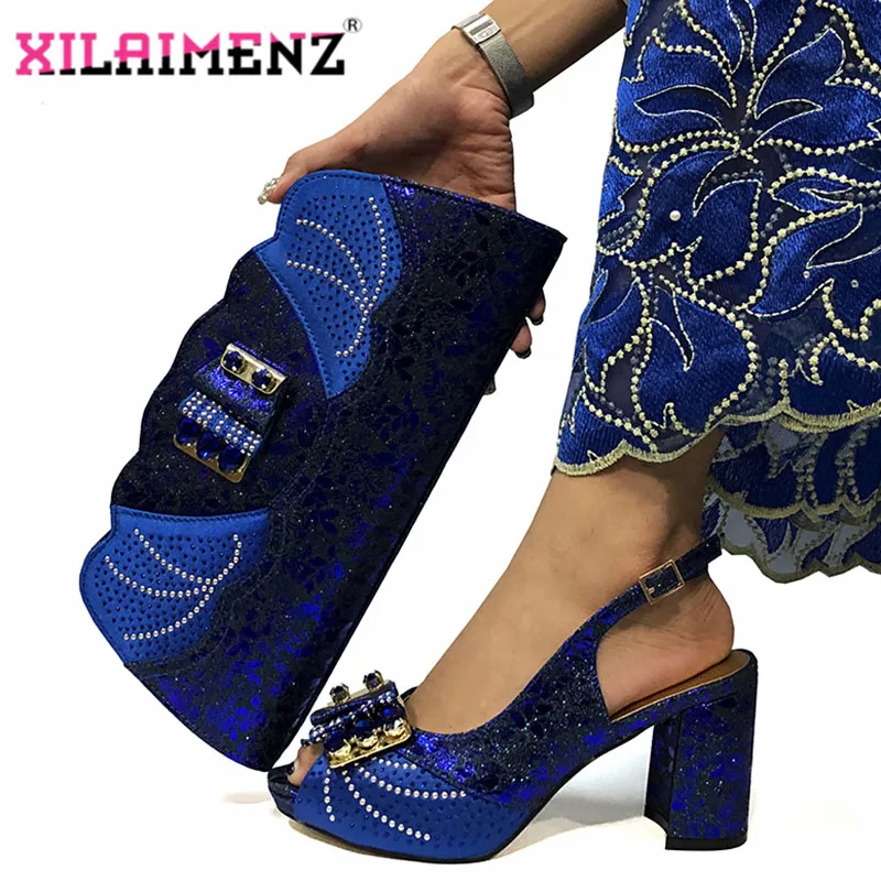 Модный женский комплект из босоножек и сумочки ярко-синего цвета; 8,5 см; Высококачественная обувь в африканском стиле с сумочкой в комплекте...
Модный женский комплект из босоножек и сумочки ярко-синего цвета; 8,5 см; Высококачественная обувь в африканском стиле с сумочкой в комплекте...