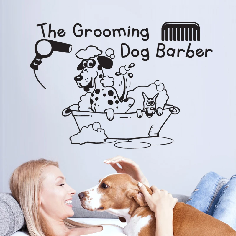 Grooming Salon Glass Decal Pet Shop Wall Sticker Dog Posters Vinyl Art Decals Decor Mural Pet Clinic 1007
Grooming Salon Glass Decal Pet Shop Wall Sticker Dog Posters Vinyl Art Decals Decor Mural Pet Clinic 1007