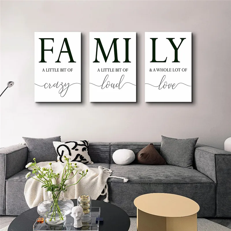 Framed Minimalism Text Family Canvas Painting for Living Room Wall Art Poster Print Home Love Decoration Picture Modern Decor
Framed Minimalism Text Family Canvas Painting for Living Room Wall Art Poster Print Home Love Decoration Picture Modern Decor