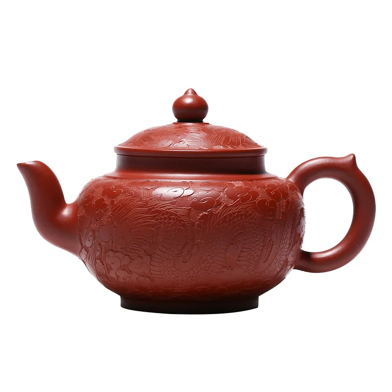 New product Longwen Xiaoying purple clay pot handmade Yixing Dahongpao household tea making pot Kung Fu Tea Set
New product Longwen Xiaoying purple clay pot handmade Yixing Dahongpao household tea making pot Kung Fu Tea Set
