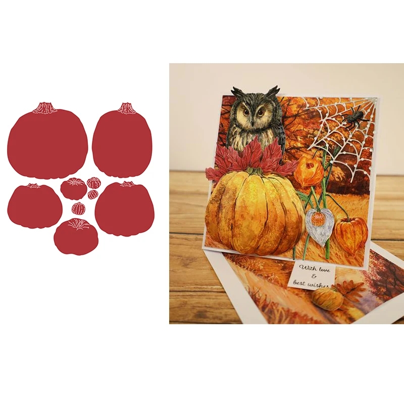 Pumpkin Metal Cutting Dies Scrapbook Diary Decoration Stencil Embossing Template Paper Photo DIY Greeting Card Handmade 2021
Pumpkin Metal Cutting Dies Scrapbook Diary Decoration Stencil Embossing Template Paper Photo DIY Greeting Card Handmade 2021