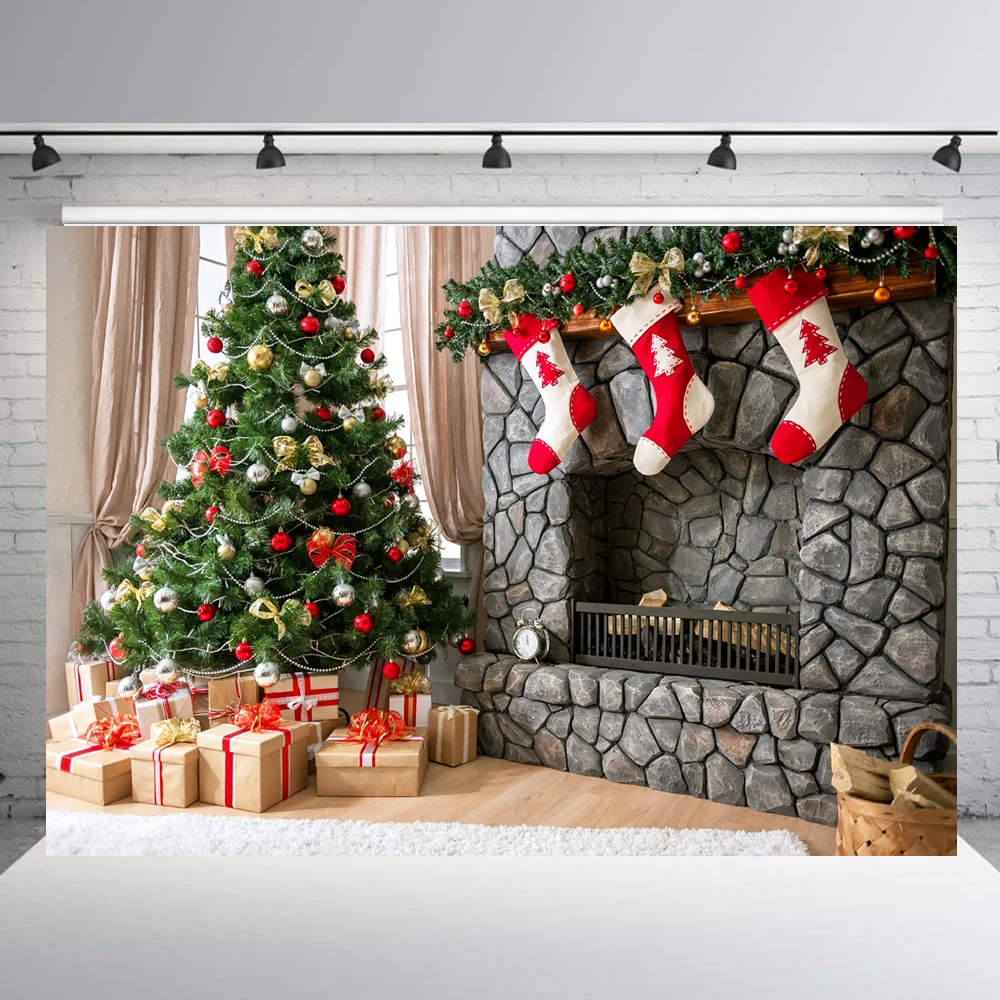 BEIPOTO Christmas Photography Backdrop Xmas Background for Kids family party decor photo studio booth props Fireplace trees B255
BEIPOTO Christmas Photography Backdrop Xmas Background for Kids family party decor photo studio booth props Fireplace trees B255