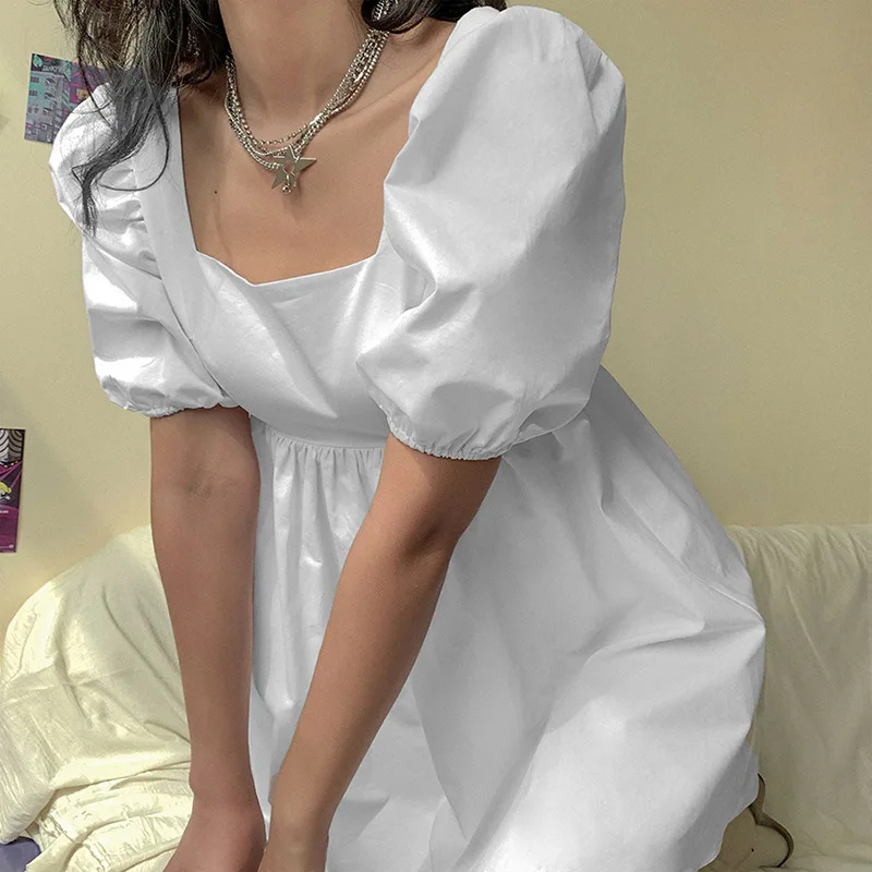 2021 Wefads New Summer Women's Dress with Princess Sleeves And Neckline Sexy Backless Slim
2021 Wefads New Summer Women's Dress with Princess Sleeves And Neckline Sexy Backless Slim