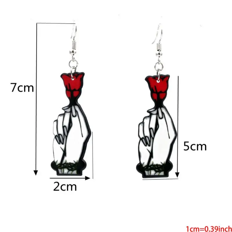 Hooks Sugary Calavera Skull Earrings Celebrate Mexican Day of the Dead Halloween Acrylic Cute Halloween Skull Earring 
Hooks Sugary Calavera Skull Earrings Celebrate Mexican Day of the Dead Halloween Acrylic Cute Halloween Skull Earring